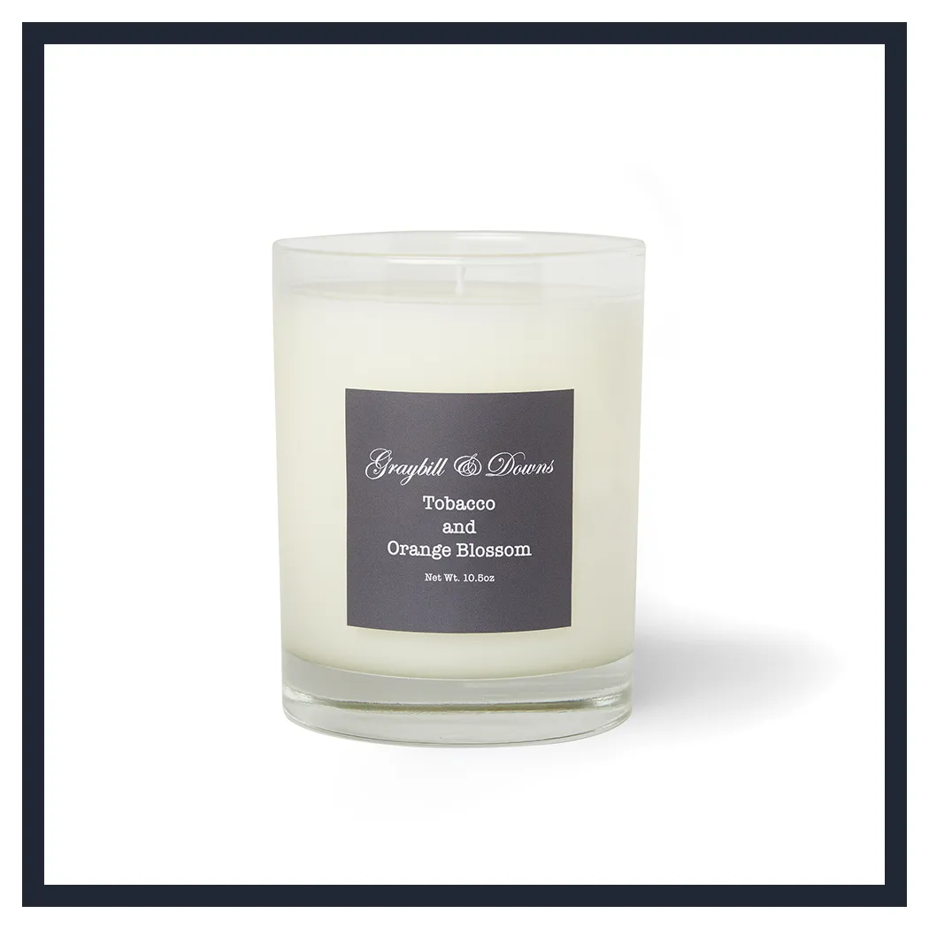 Tobacco & Orange Blossom Candle