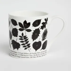 'Trees around Britain' Fine China Mug