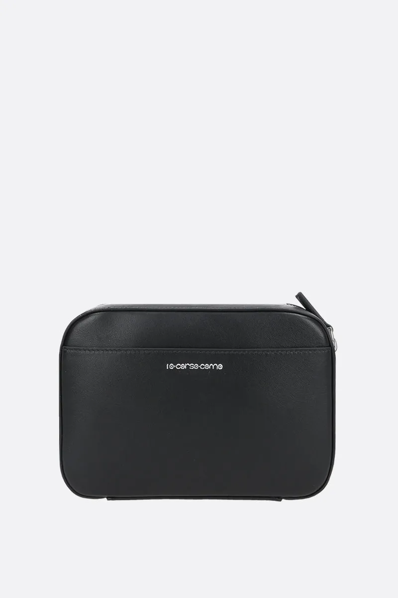 Tresor smooth leather crossbody bag