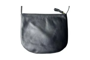 U pouch - long strap - black