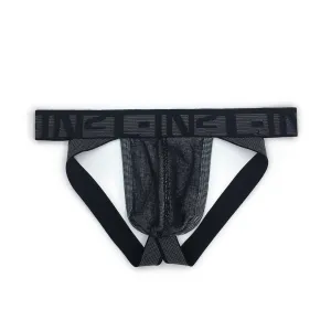 Undertone Jock Newsprint Black