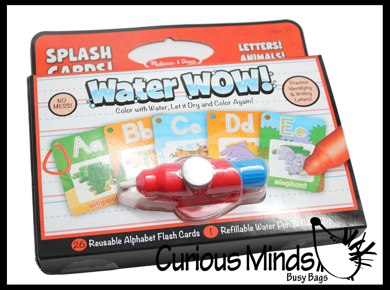 Water Wow - Travel Water Reveal Books - No Mess Painting - Toddler Kids - Melissa and Doug