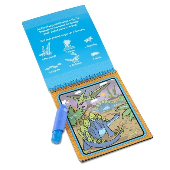 Water Wow - Travel Water Reveal Books - No Mess Painting - Toddler Kids - Melissa and Doug