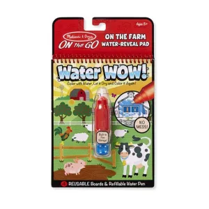 Water Wow - Travel Water Reveal Books - No Mess Painting - Toddler Kids - Melissa and Doug