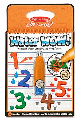 Water Wow - Travel Water Reveal Books - No Mess Painting - Toddler Kids - Melissa and Doug