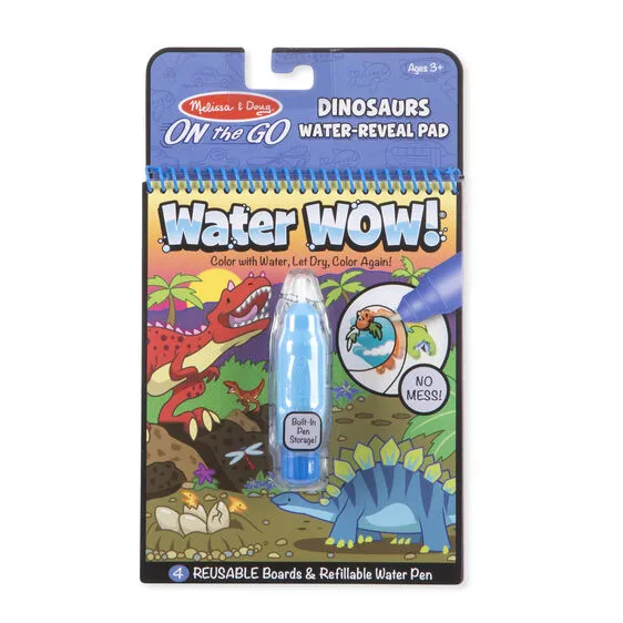 Water Wow - Travel Water Reveal Books - No Mess Painting - Toddler Kids - Melissa and Doug