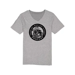 Wheeling Wine and Whiskey - MONOCHROME - WOMEN's Vneck