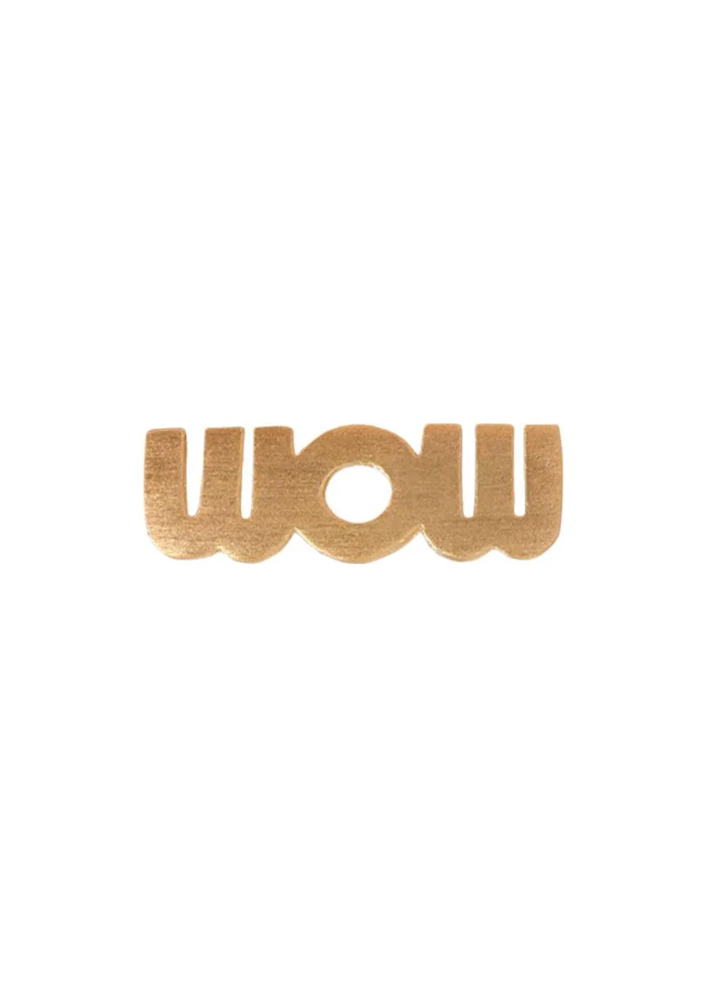 Wow Mom Earring - Goldplated