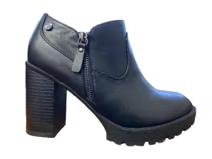 Xti scarpa con tacco da donna Zapato 49546 nero